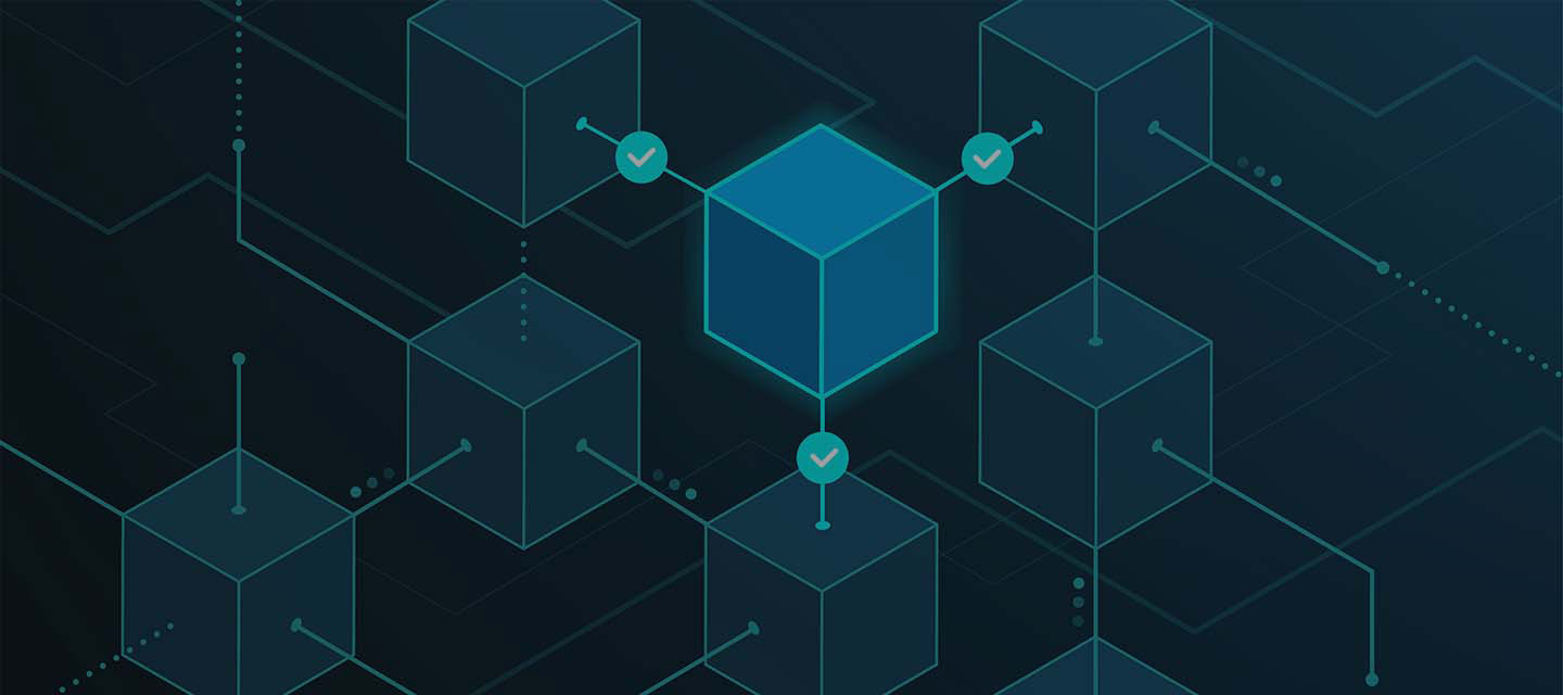 digital blockchain node concept